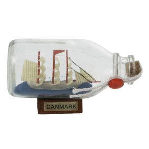 skib i flaske danmark modelskib