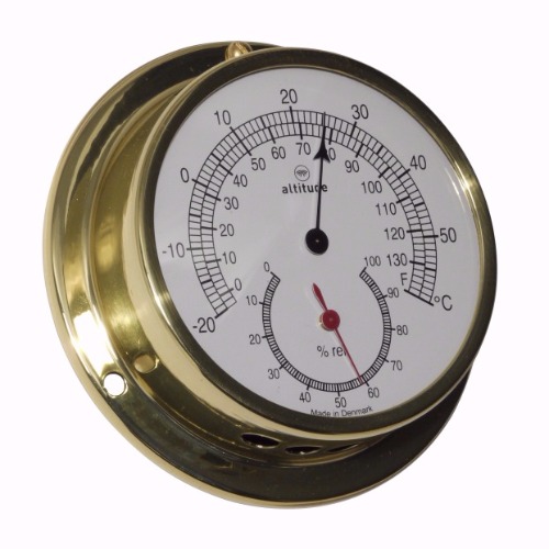 messing thermo-/hygrometer